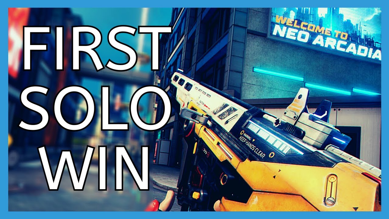 My FIRST SOLO WIN on HYPER SCAPE (9 Kills)