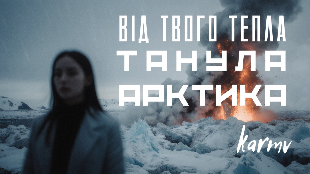 KARMV - Танула Арктика (Lyric Video) 🎧 ХІТ 2026 🔥 Від твого тепла ТАНУЛА АРКТИКА, сяяла ГАЛАКТИКА