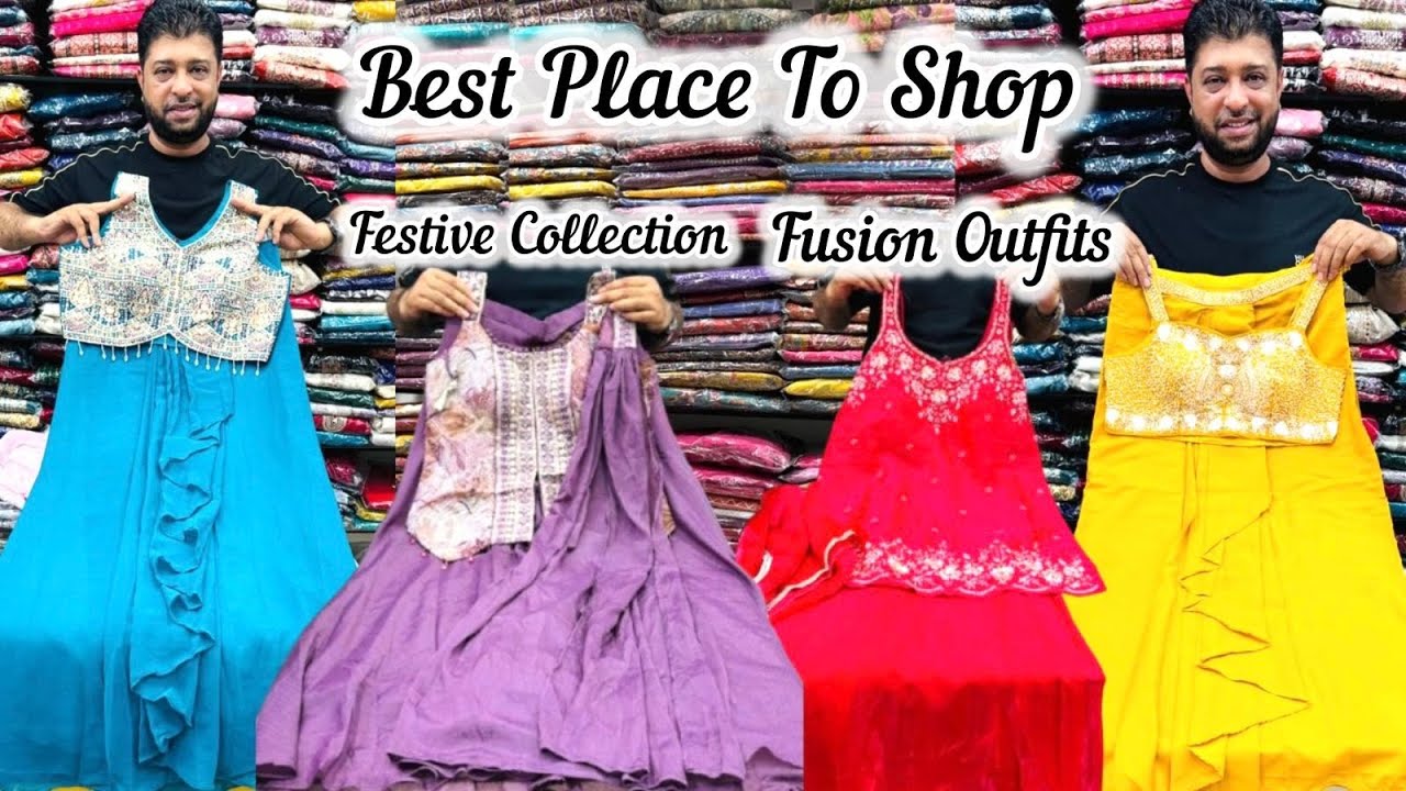 Latest Fusion & Party Wear Outfits Festive Collection in Malleshwaram#indowestern #partywear