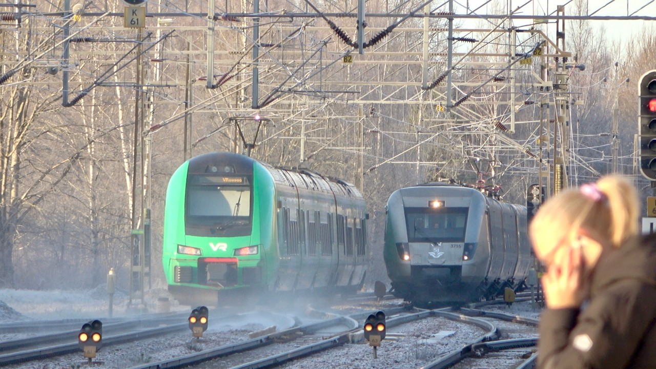 Swedish trains part 111 - Katrineholm Central station