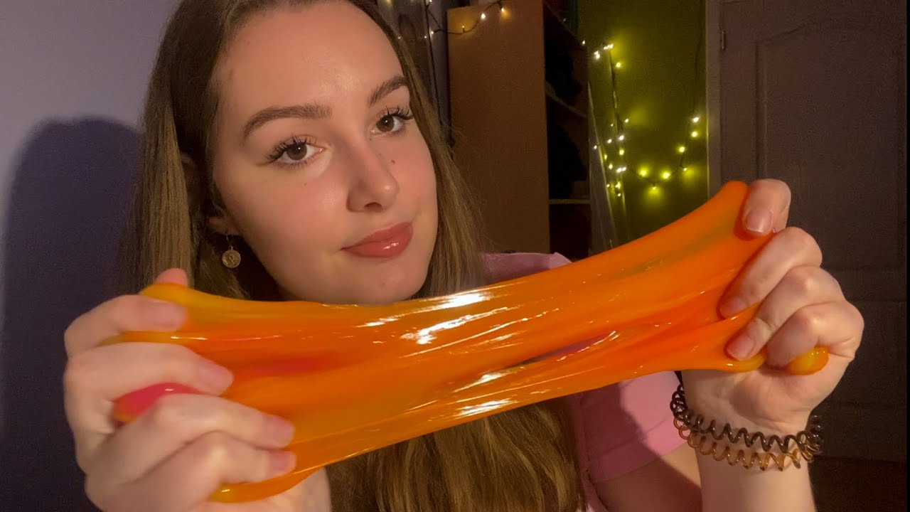 ASMR || Playing with SLIME!! ☺️