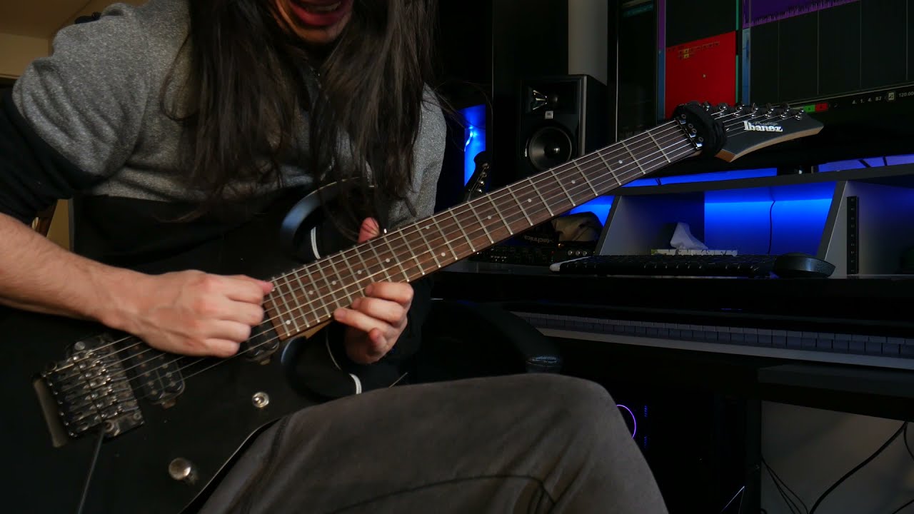 Megadeth - Conquer or Die Solo Cover (Played on Standard Tuning) - Lucio Hortas