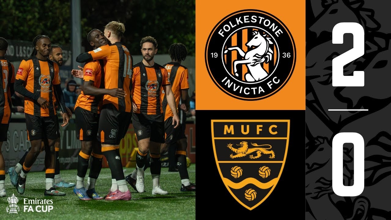 🏆 Invicta knock Maidstone United out of FA Cup! | Emirates FA Cup Highlights