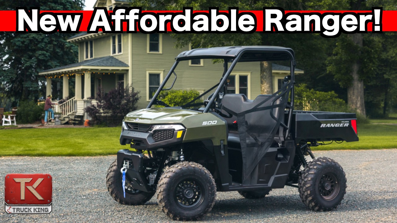 NEW 2026 Polaris Ranger 500 Offers Budget-Friendly Work Machine + 2026 Lineup Updates! 
