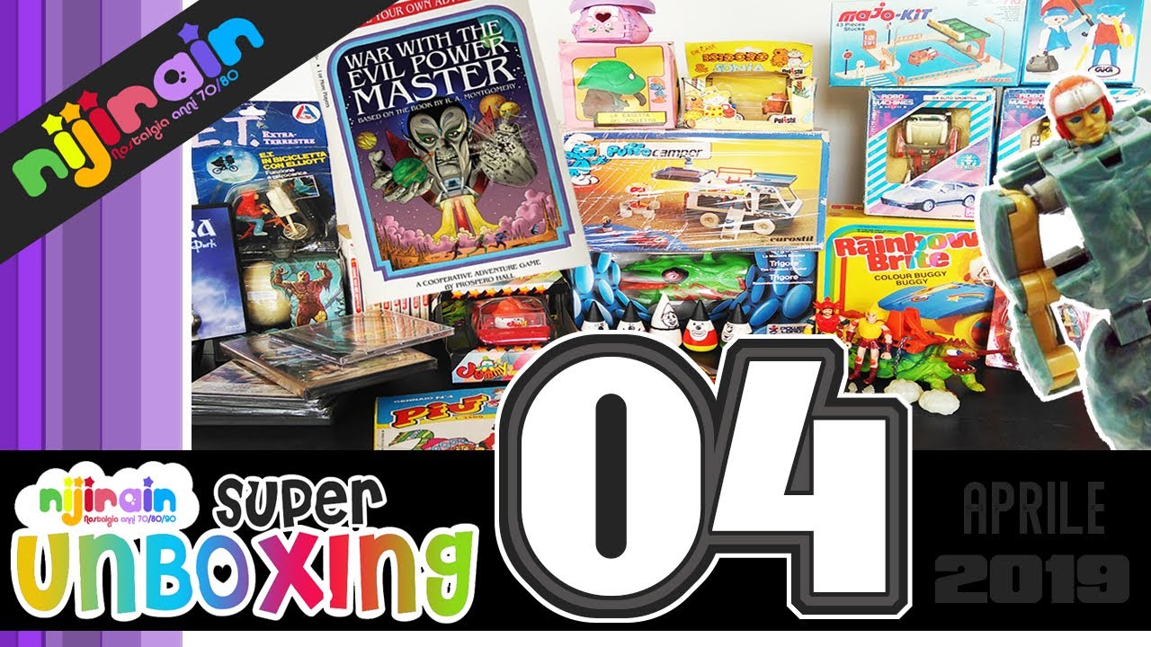 SUPER UNBOXING 04 --- (Aprile 2019) by Nijirain