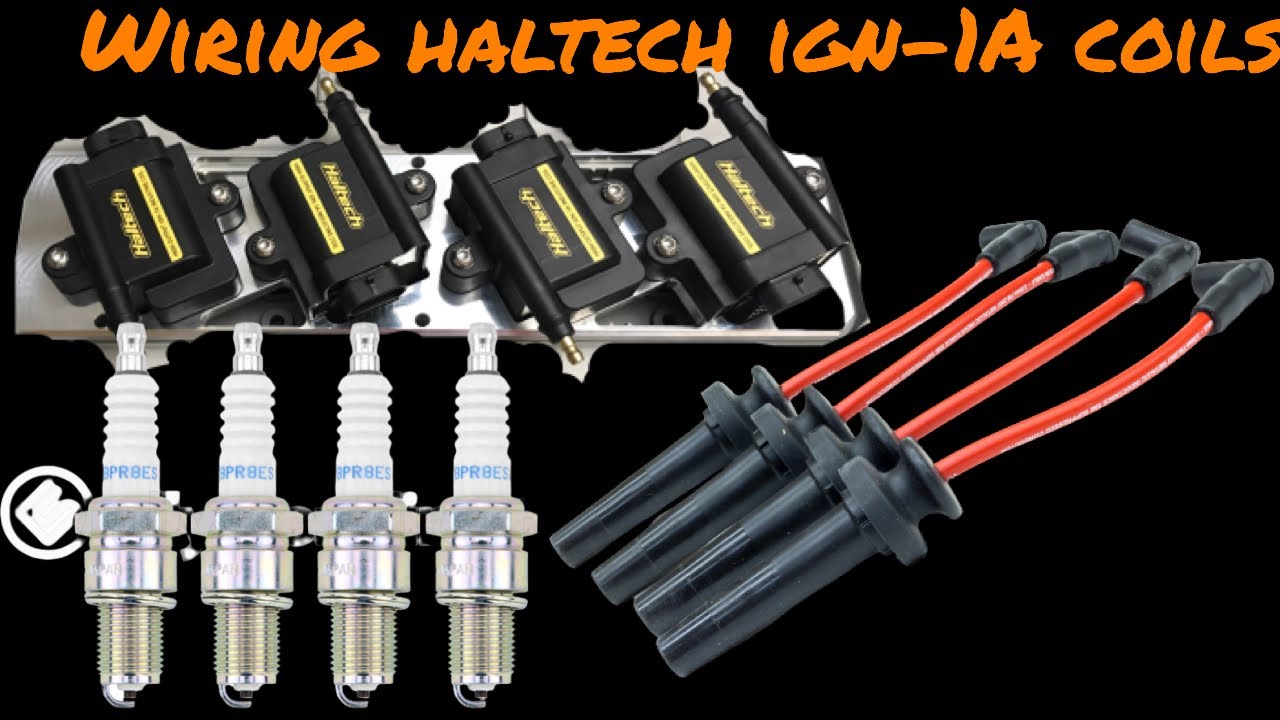 Wiring IGN-1A Coils for the 4G63 Drag car.