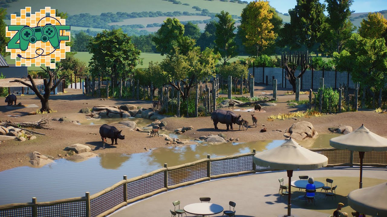 Indian Rhino Enclosure | Planet Zoo Showcase | Remarkable Remakes | By Odicus