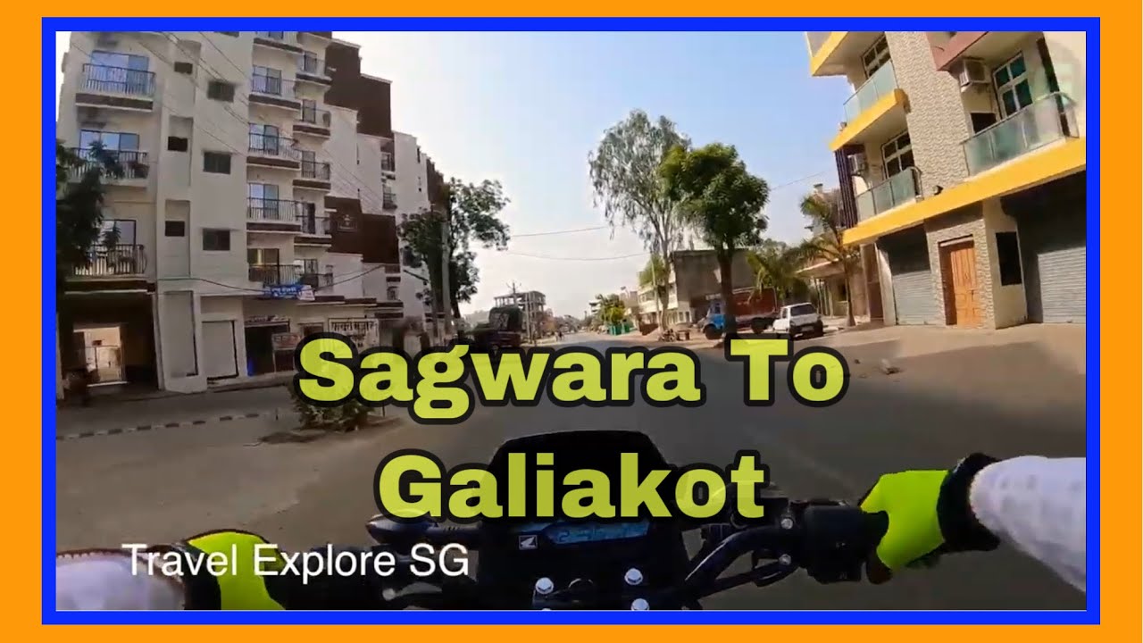 SAGWARA To GALIAKOT NonStop 18 KM Bike Drive