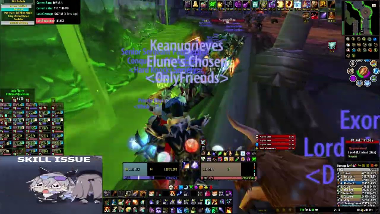 Naxxramas | Turtle WoW Nordanaar | Doom Turtle | 22-01-25 (Arcane Mage) | 51:44