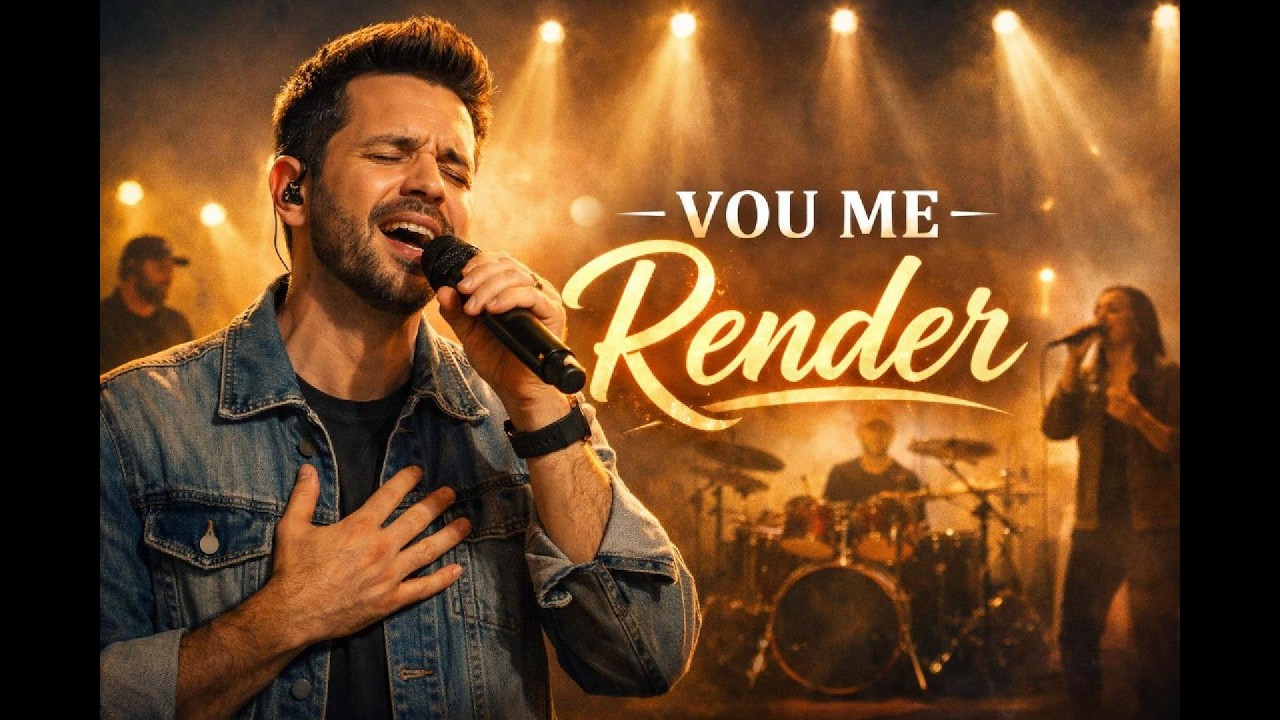 Vou Me Render | Som da Rocha | Louvor Que Toca a Alma (Adoração Profunda 2026) - #gospel #louvor