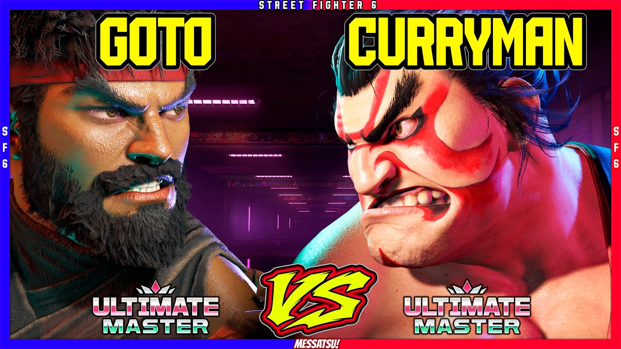 SF6 Goto (Ryu) VS Curryman (E.Honda)💥Messatsu!💥スト6💥Street fighter 6