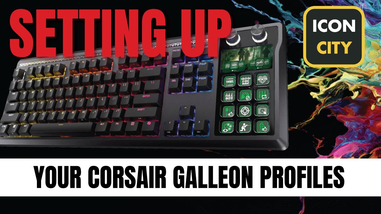 Setting Up Your Corsair Galleon 100 SD Keyboard - iConCity