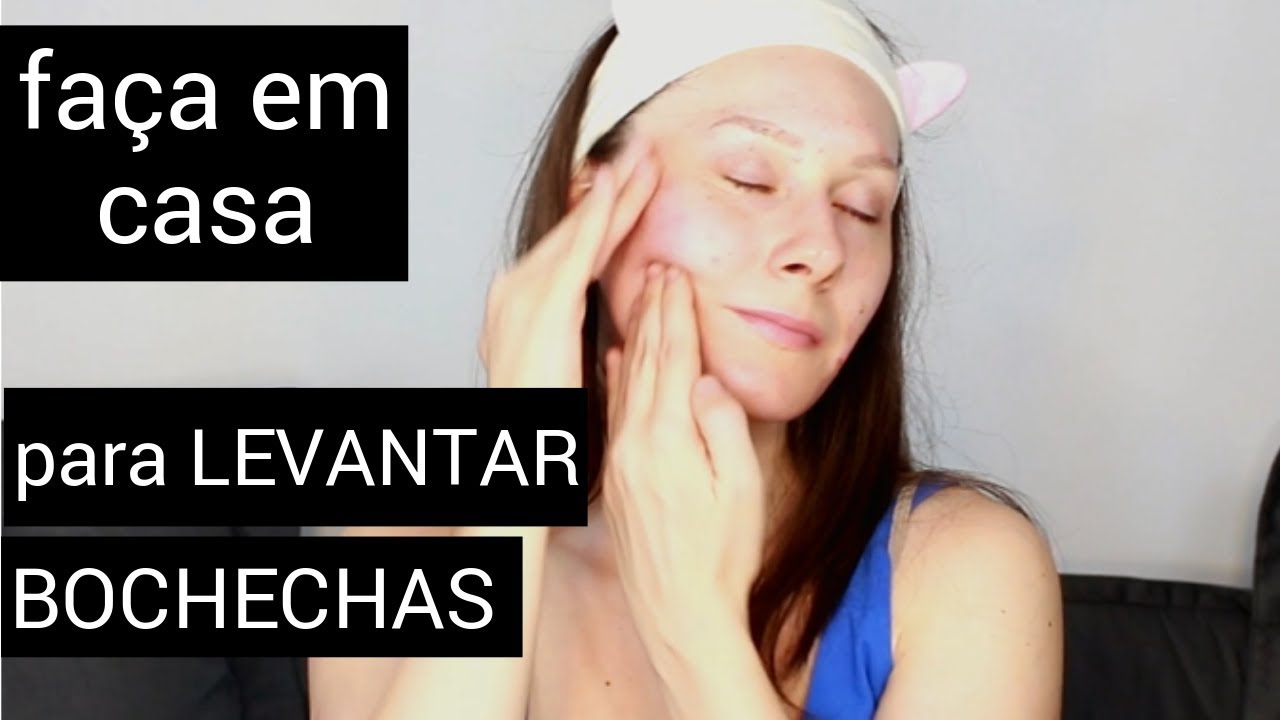 BICHECTOMIA MANUAL: massagem facial para levantar bochechas