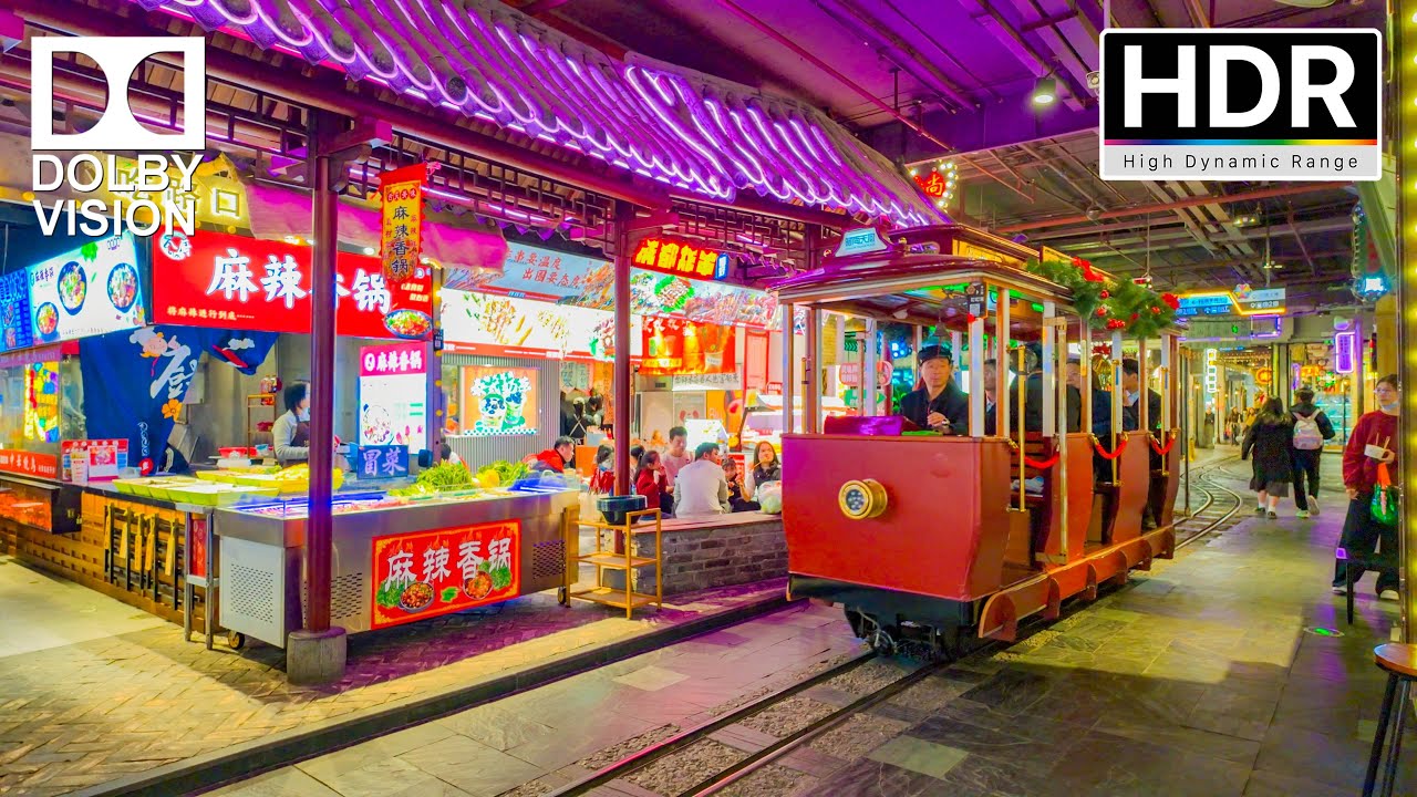 China's largest underground shopping mall, with a train inside? (Full tour)