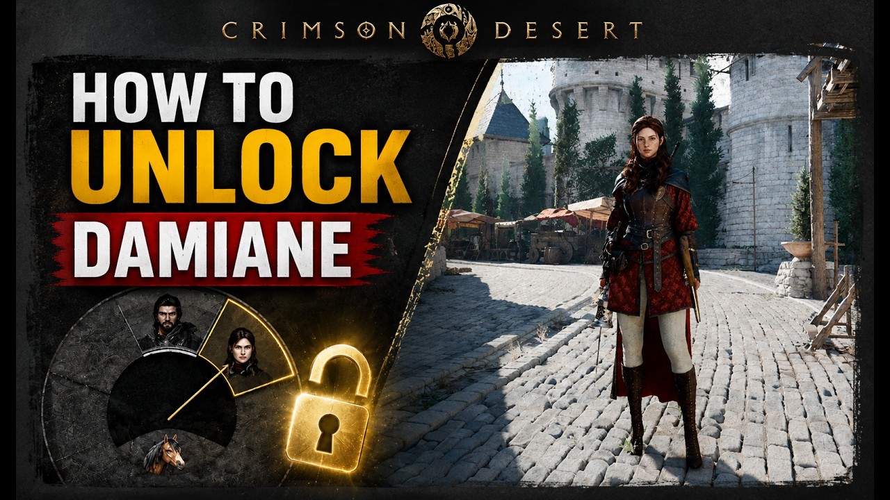How To Unlock Damiane Early in Crimson Desert