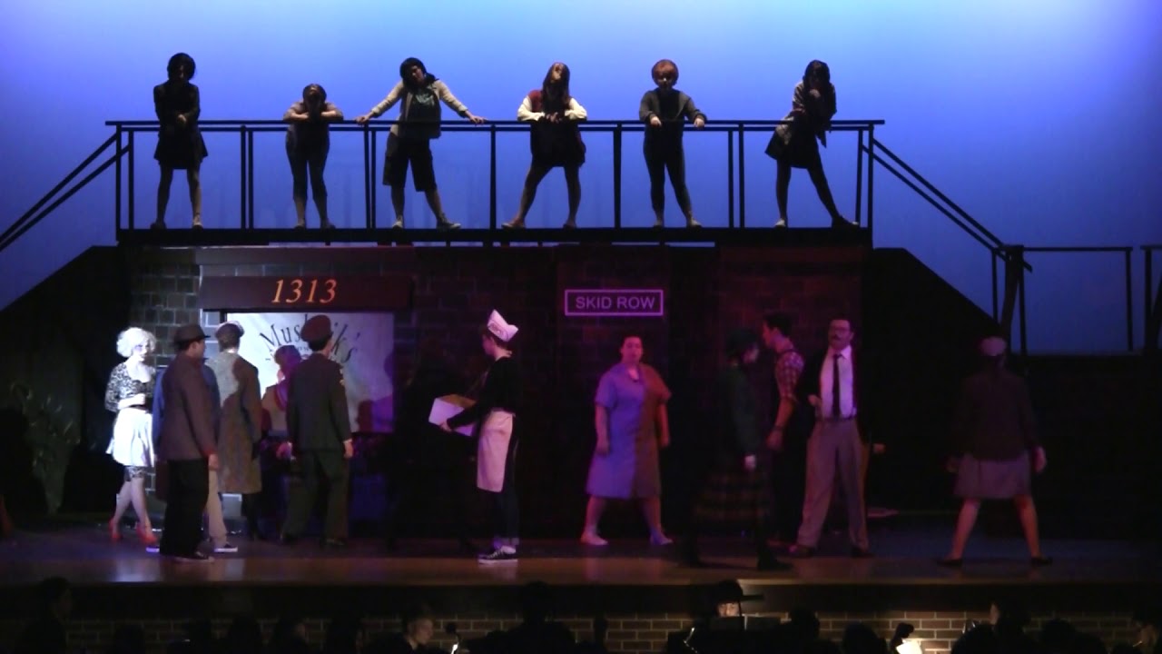 Skid Row (Downtown) - Little Shop of Horrors, Unionville High School 2019 Musical
