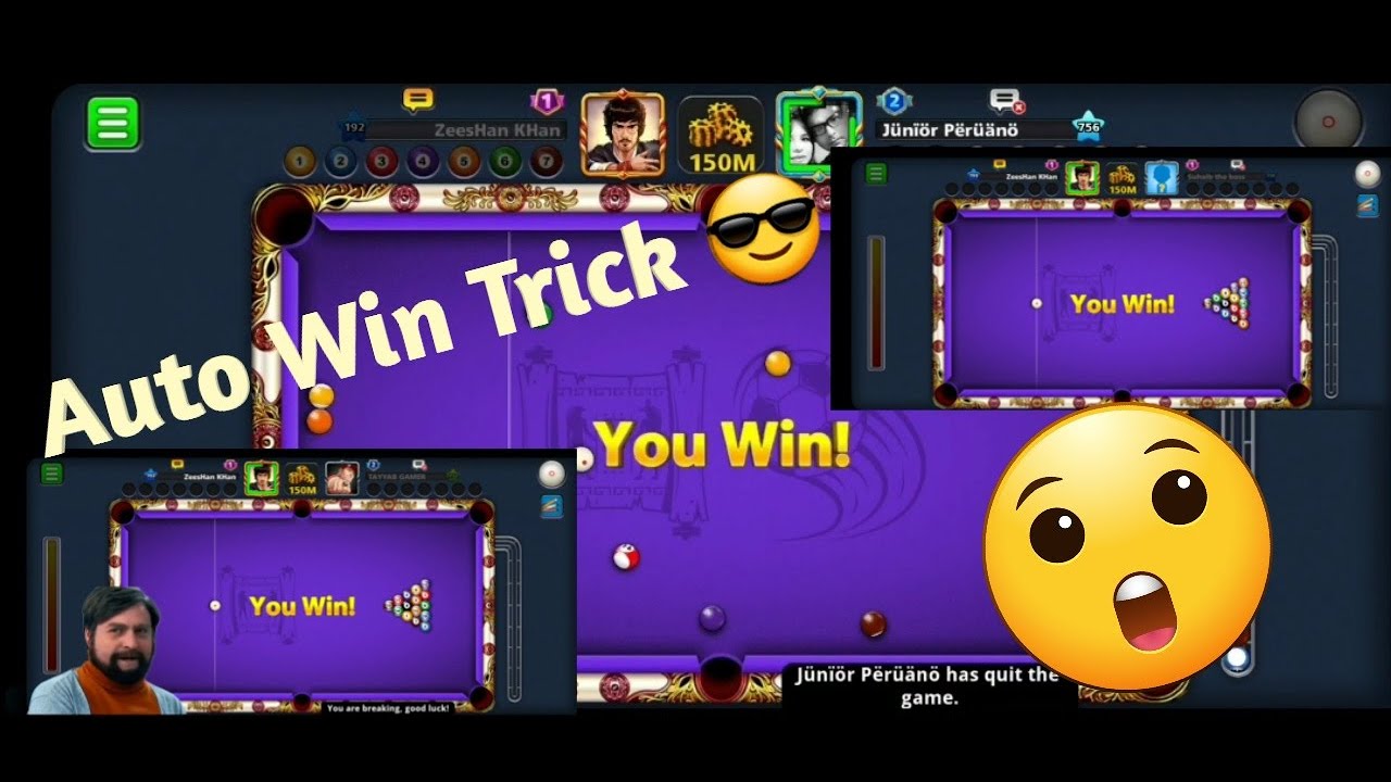 8 ball pool auto win trick? | 8 ball pool Hack? #8bphack #8ballpool