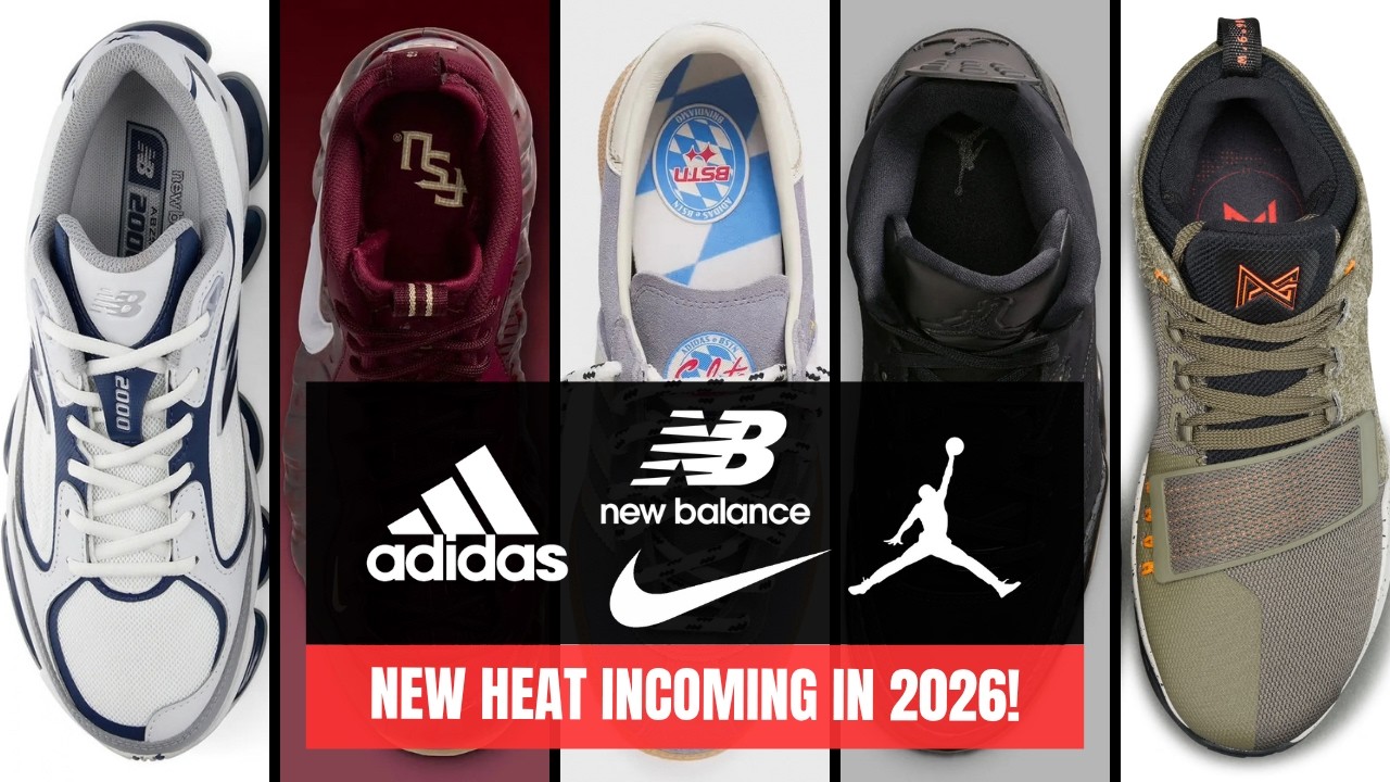WHAT&rsquo;S COMING NEXT? 👀 Nike, Jordan, New Balance, & ADIDAS 2026