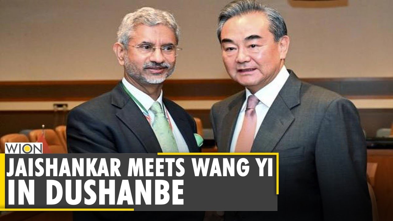 Indian EAM Jaishankar meets Foreign Minister of China Wang Yi in Dushanbe | SCO meeting | Tajikistan