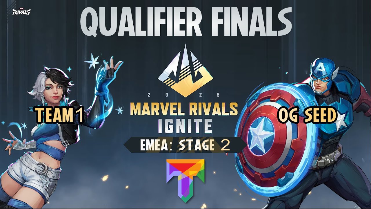 WOLRD CHAMPIONS in Open Qual #2: TEAM1 vs. OG Seed - Marvel Rivals Ignite: EMEA: Stage 2