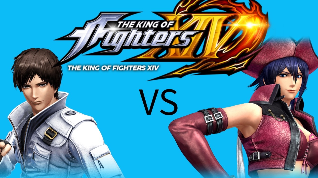 King Of Fighters XIV Kyo Kusanagi Vs Love Heart (CPU Level 5)