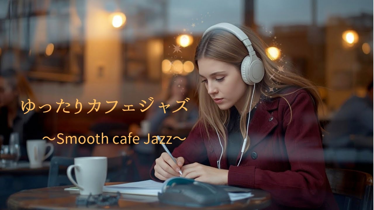 ゆっくり流れるカフェジャズ｜Smooth Cafe Jazz Fusion