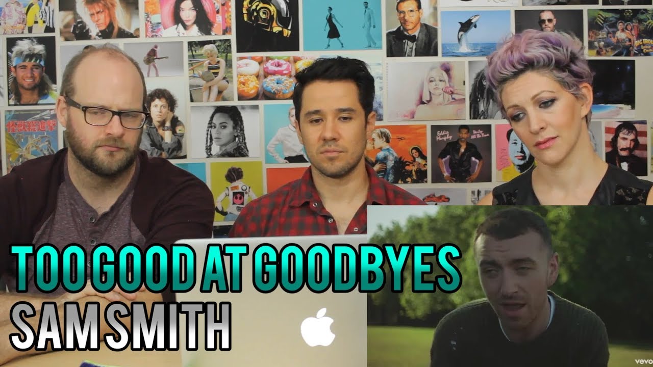 SAM SMITH - Too Good at Goodbyes - REACTION!!
