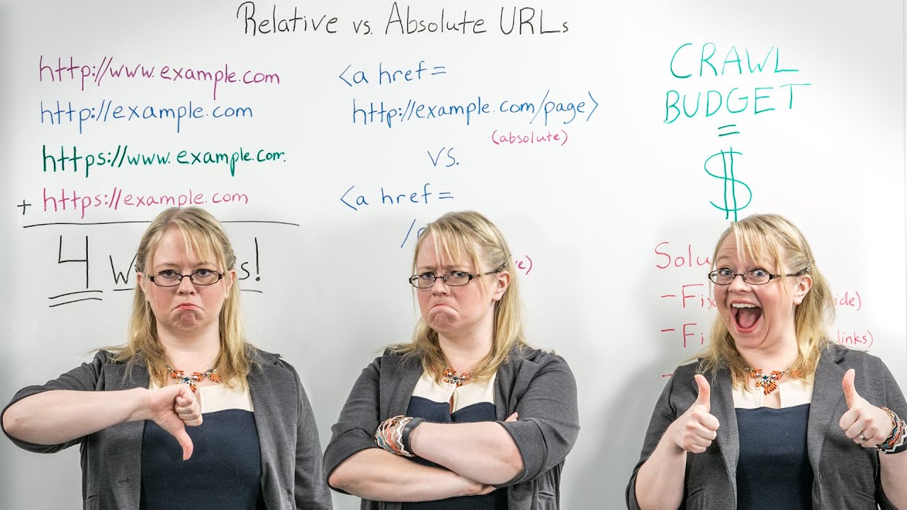 Ruth Burr Reedy - Relative or Absolute URLs? - Whiteboard Friday