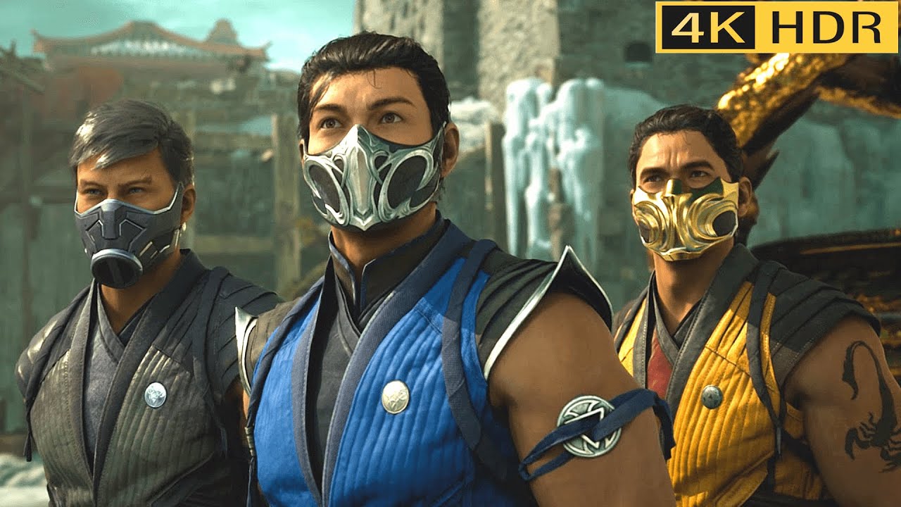 MORTAL KOMBAT 1 Full Game Movie Story Mode + All Fight Gameplay Scenes + Cutscenes MK1 [4k 60FPS]