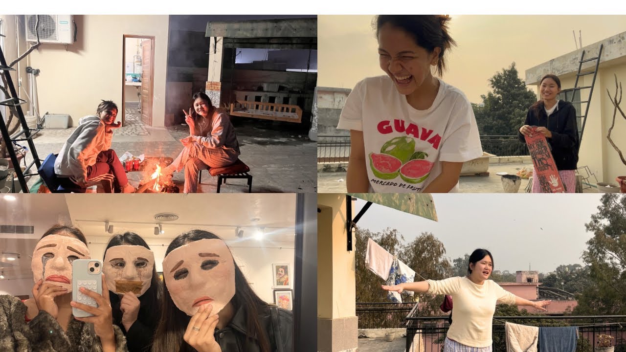 Come spend a weekend with us| sleepover | international art exhibition 🖼️