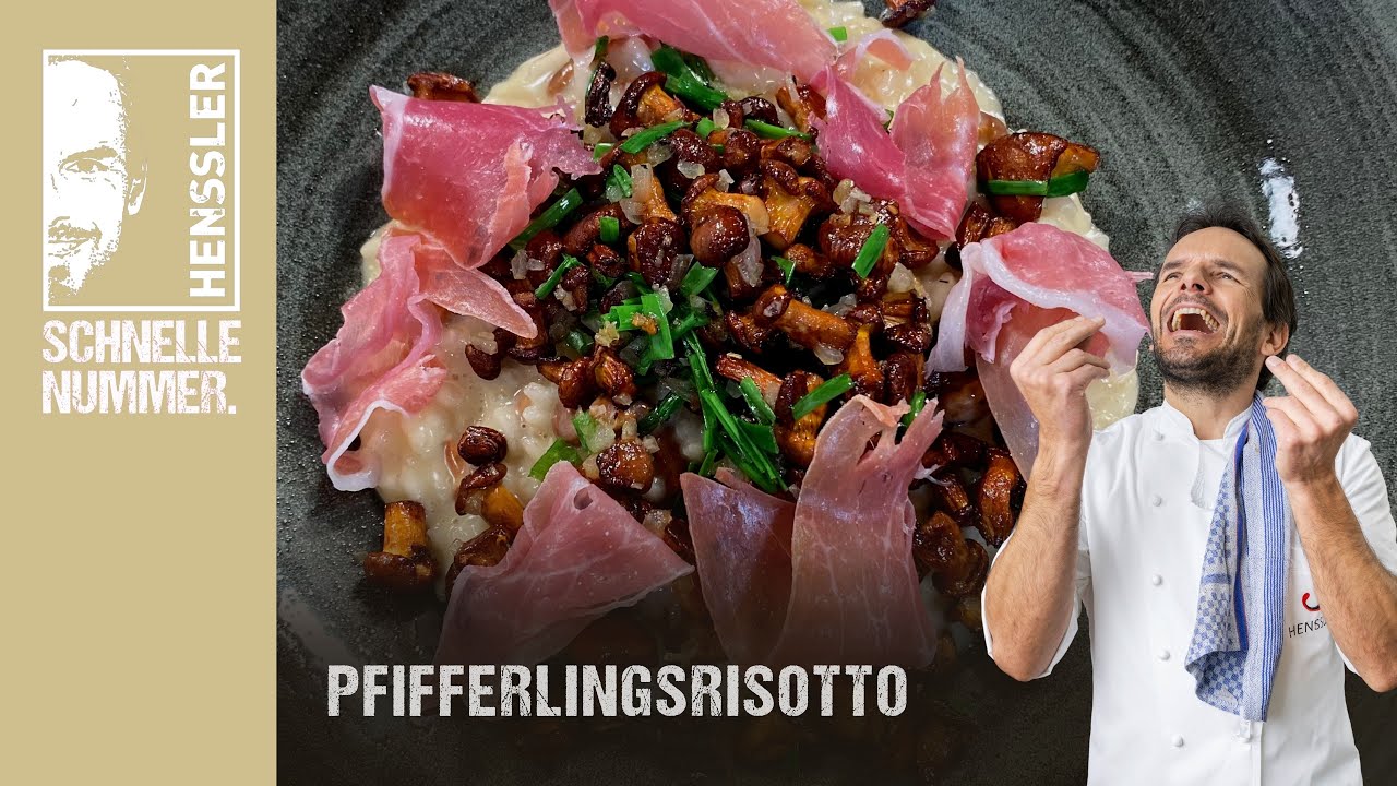 Schnelles Pfifferlingsrisotto Rezept von Steffen Henssler