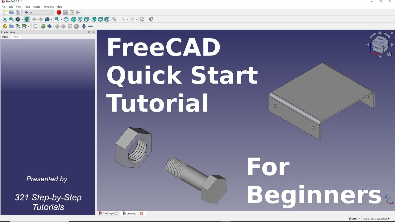 FreeCAD Quick Start Tutorial for Beginners