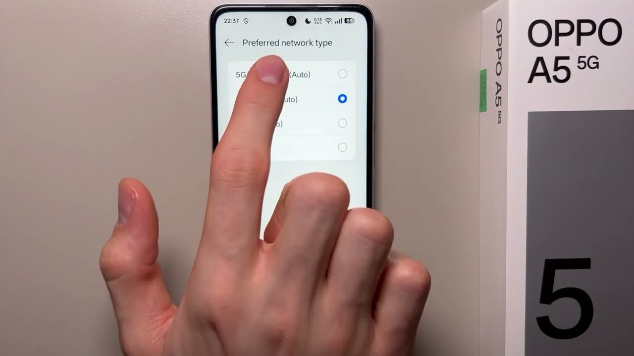 OPPO A5 5G: How to Activate 5G Connection