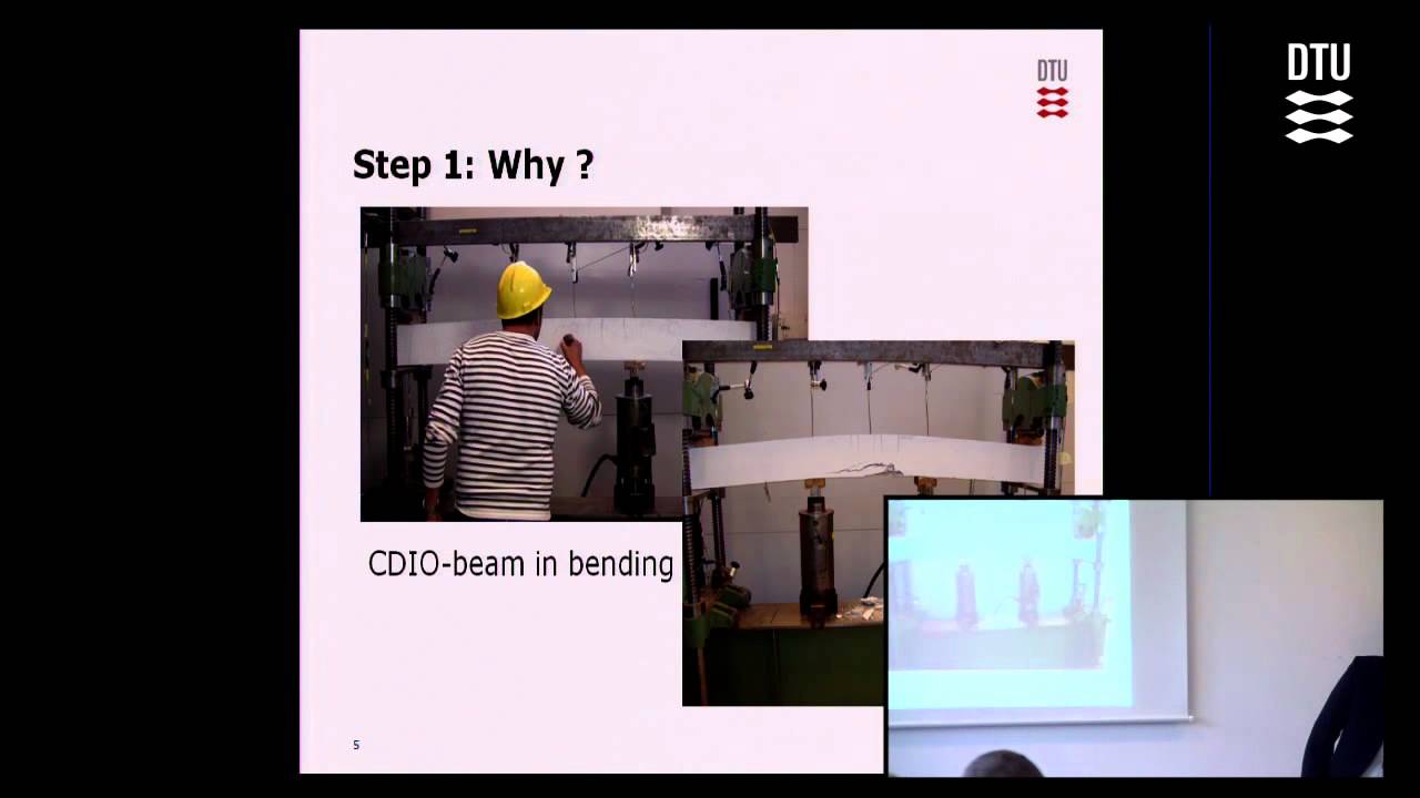 Inductive teaching by interacting with CDIO-projects