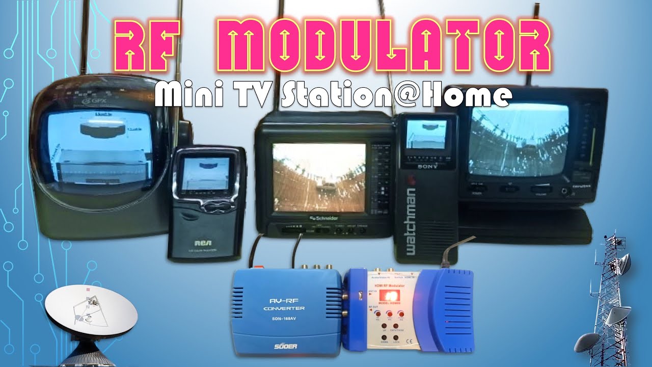 RF Modulator Guide: Broadcasting to Old Analogue TVs!