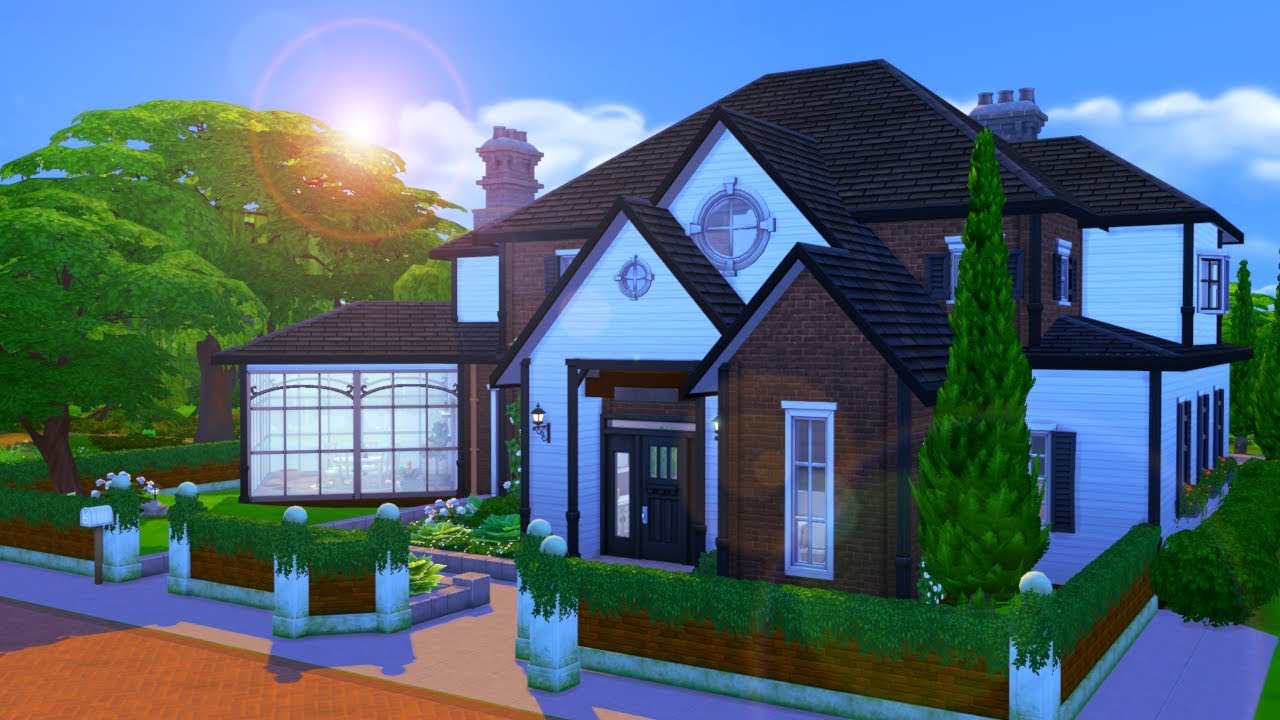WISTERIA MANOR || The Sims 4 Speed Build