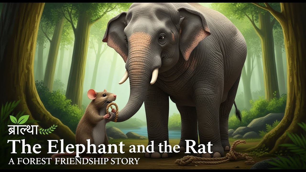 The Elephant and the Rat &ndash; A Forest Friendship Story 🐭🐘