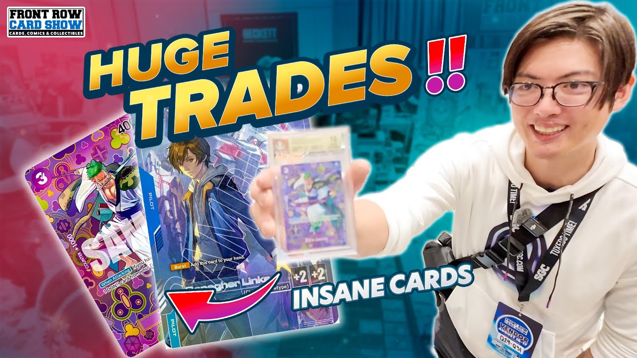 Big FINAL Deals at Front Row Card Show (Vendor POV/One Piece TCG/Pokemon TCG/Union Arena)