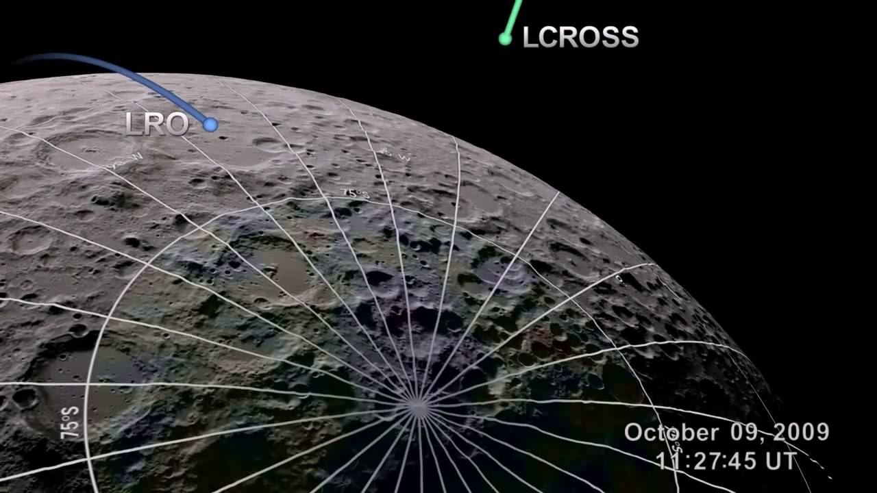 LRO Supports LCROSS Lunar Impact (2009.10.09) [720p]