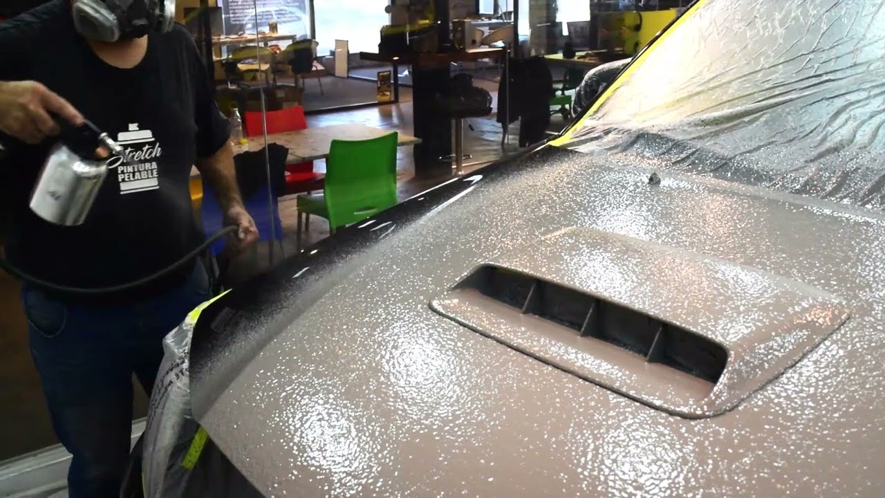 Como Pintar mi Camioneta? | HULK Pintura Texturada Pelable | Toyota Hilux En Color HULK ROCA❗💣