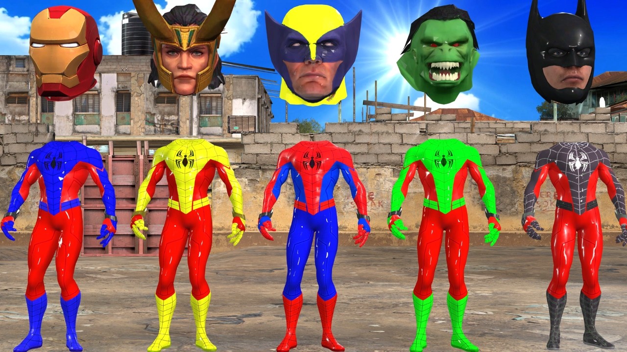 TEBAK GAMBAR TOP SUPERHERO | AVENGERS, MARVEL, DC, SPIDER-MAN, HULK, BATMAN, IRON MAN, SUPERMAN