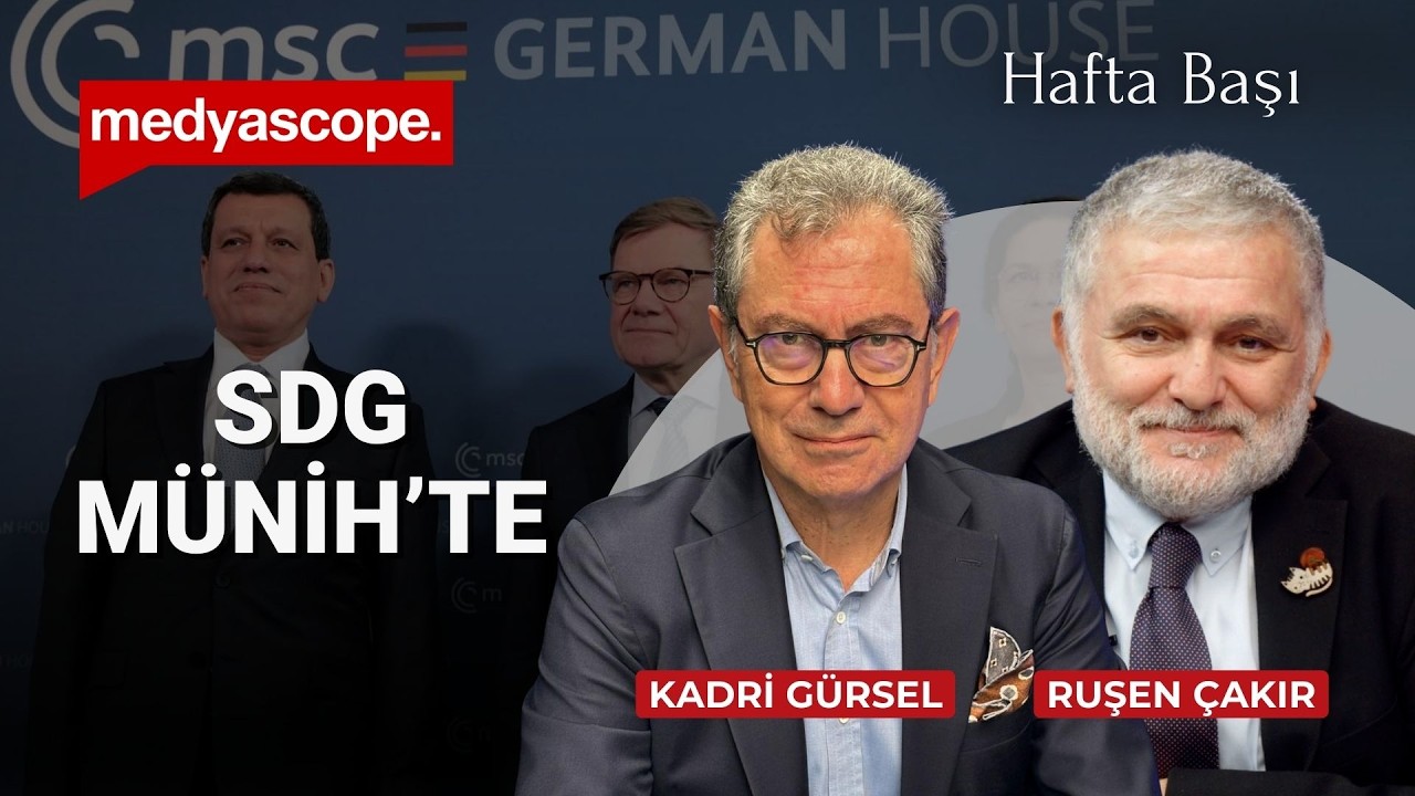 SDG Münih’te | Heyet İmralı’da | Akın Gürlek ile yeni dönem | Hafta Başı #CANLI