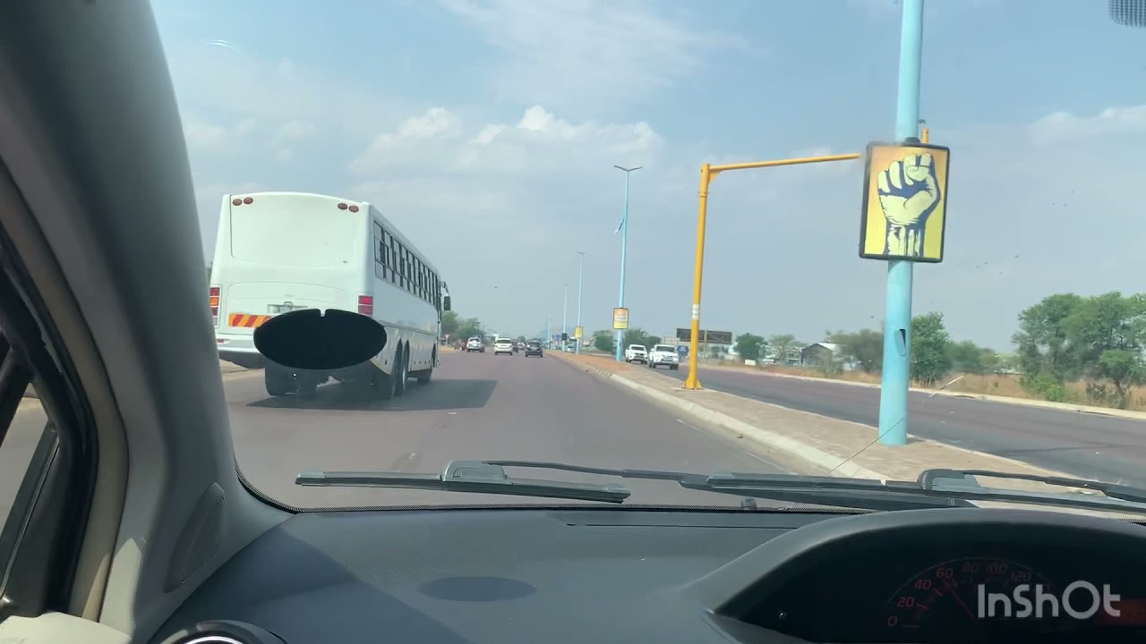 Driving Tour Gaborone Botswana 🇧🇼