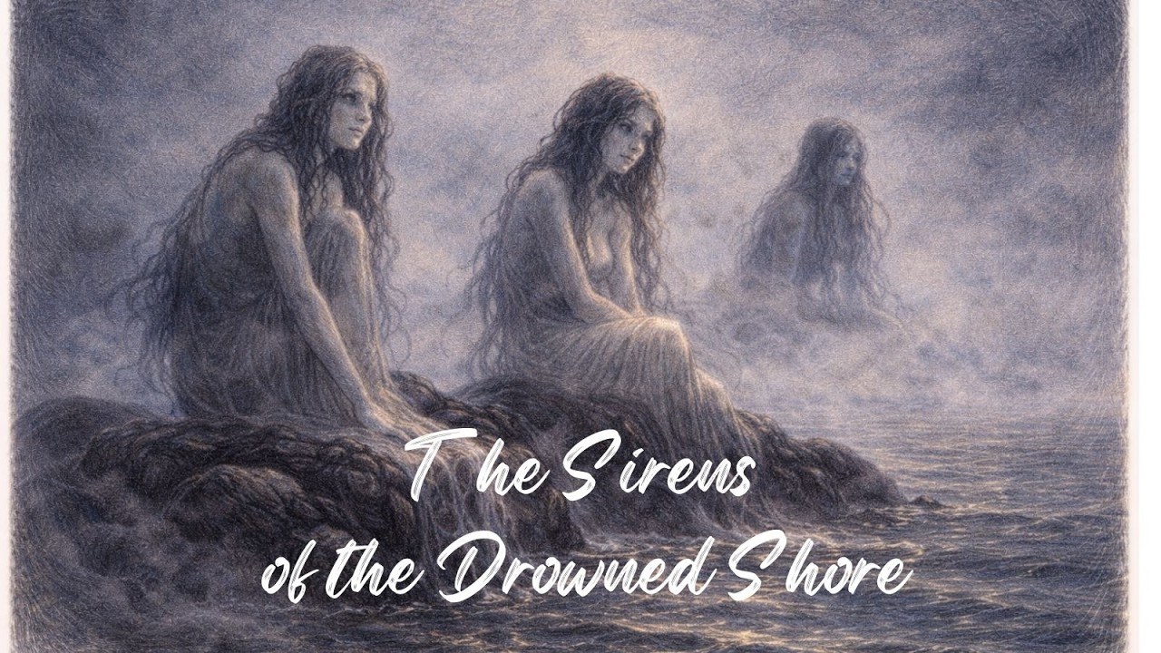 The Sirens of the Drowned Shore 🌊 | A Haunting Ocean Legend #Sirens #SeaLegends #MythicalCreatures