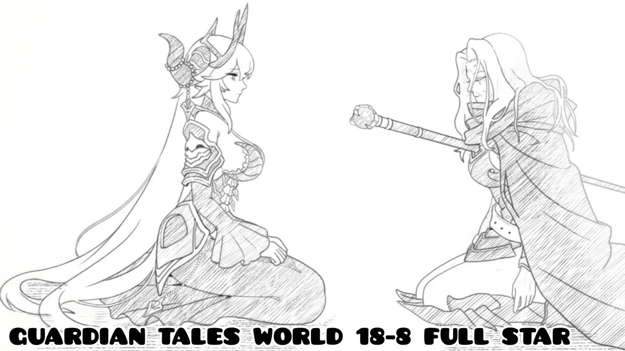 Guardian Tales World 18-8 Full 3 Star