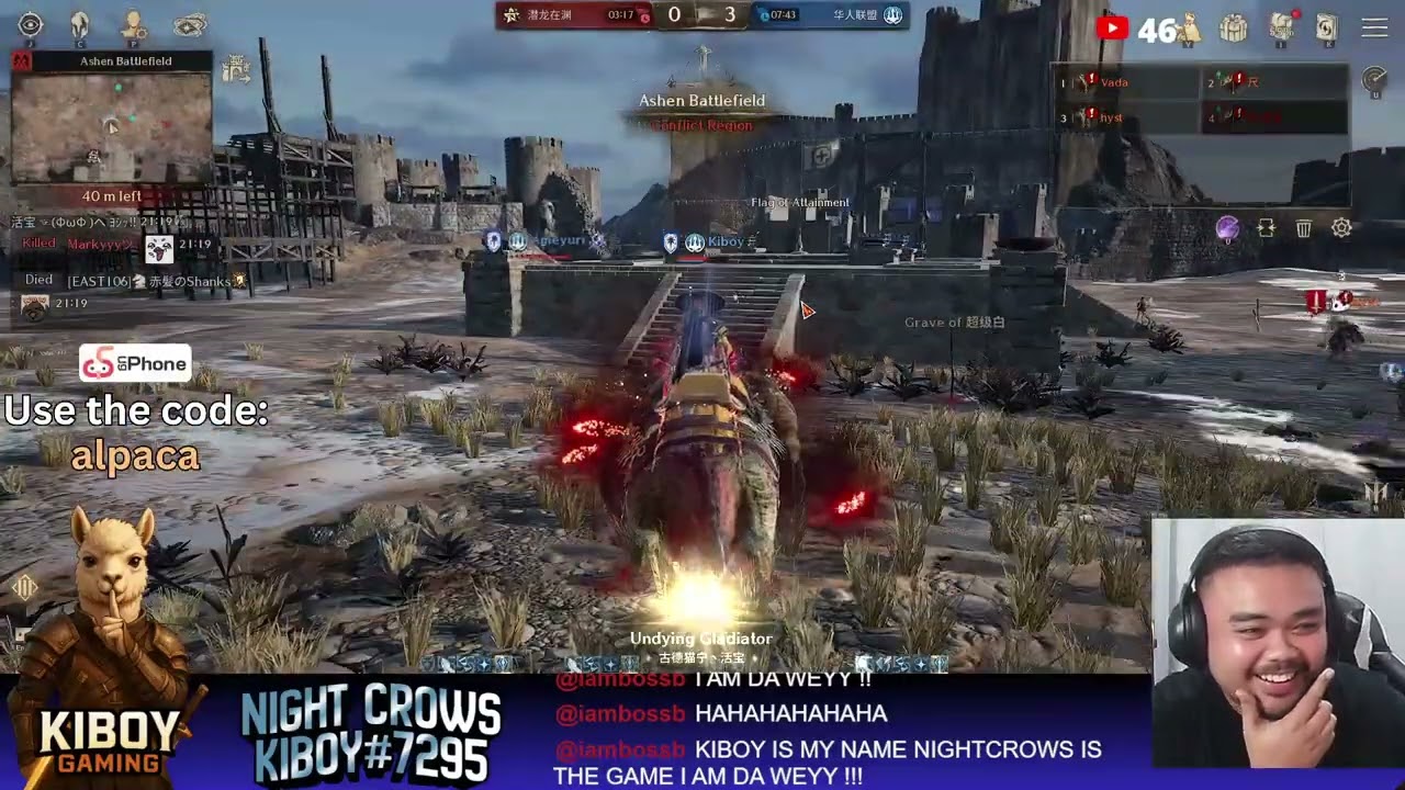 NIGHT CROWS Crusade 华人联盟 (Kiboy, DG) vs 潜龙在渊 (z1, GARUDA)