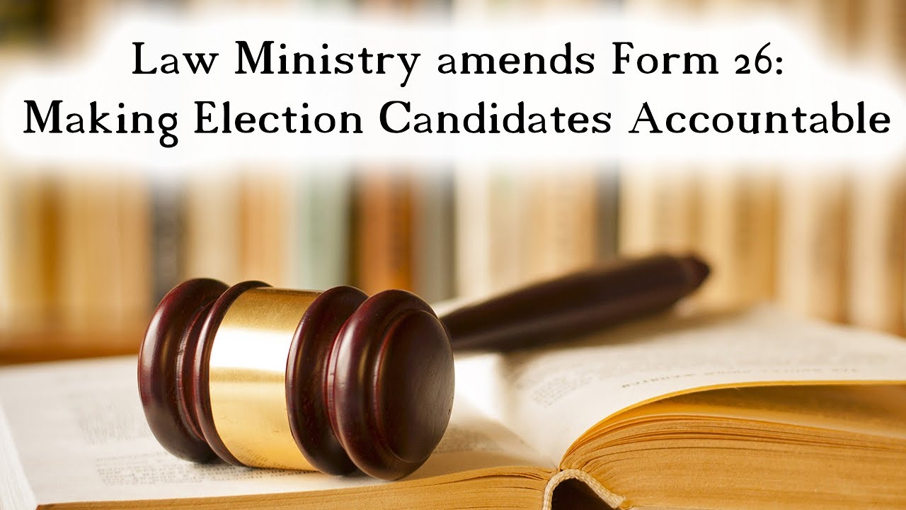 Law Ministry amends Election Affidavit Form 26, What happens if a candidate lies in an affidavit?