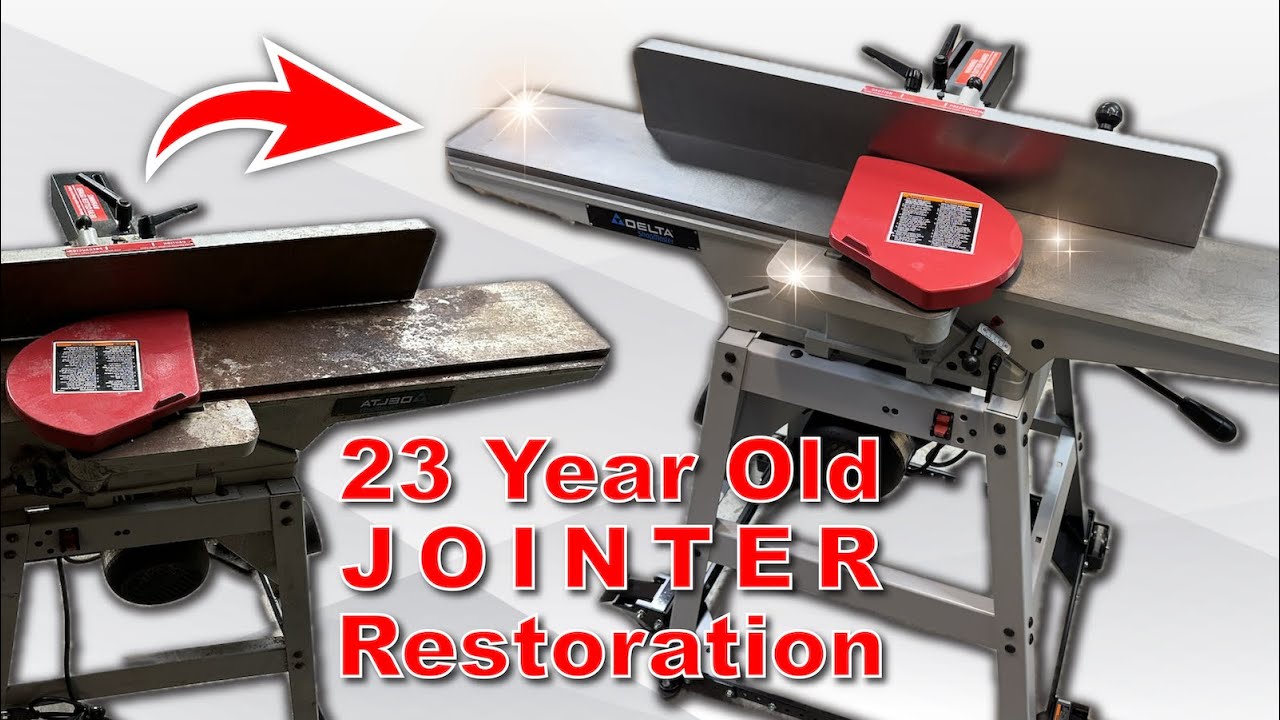 23 Year Old Jointer Restoration (Delta JT-360)