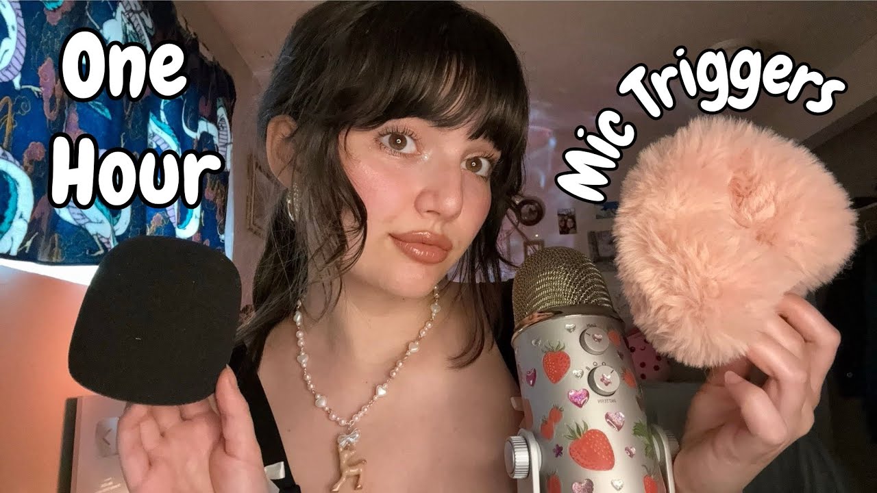 ASMR | 1 Hour Of Intense Fast & Aggressive Mic Triggers (Gripping, Scratching, Rambles)