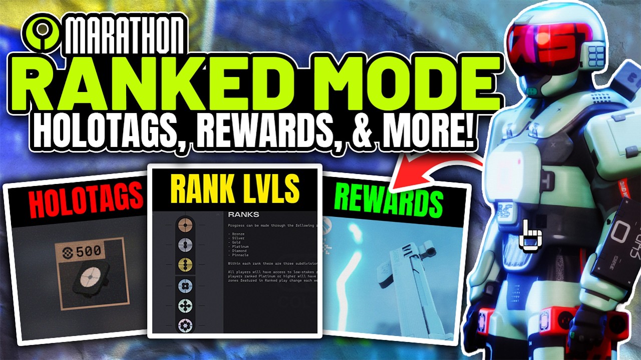 MARATHON Ranked Mode Update! Quick Guide, Cosmetics Rewards, & More! ✅